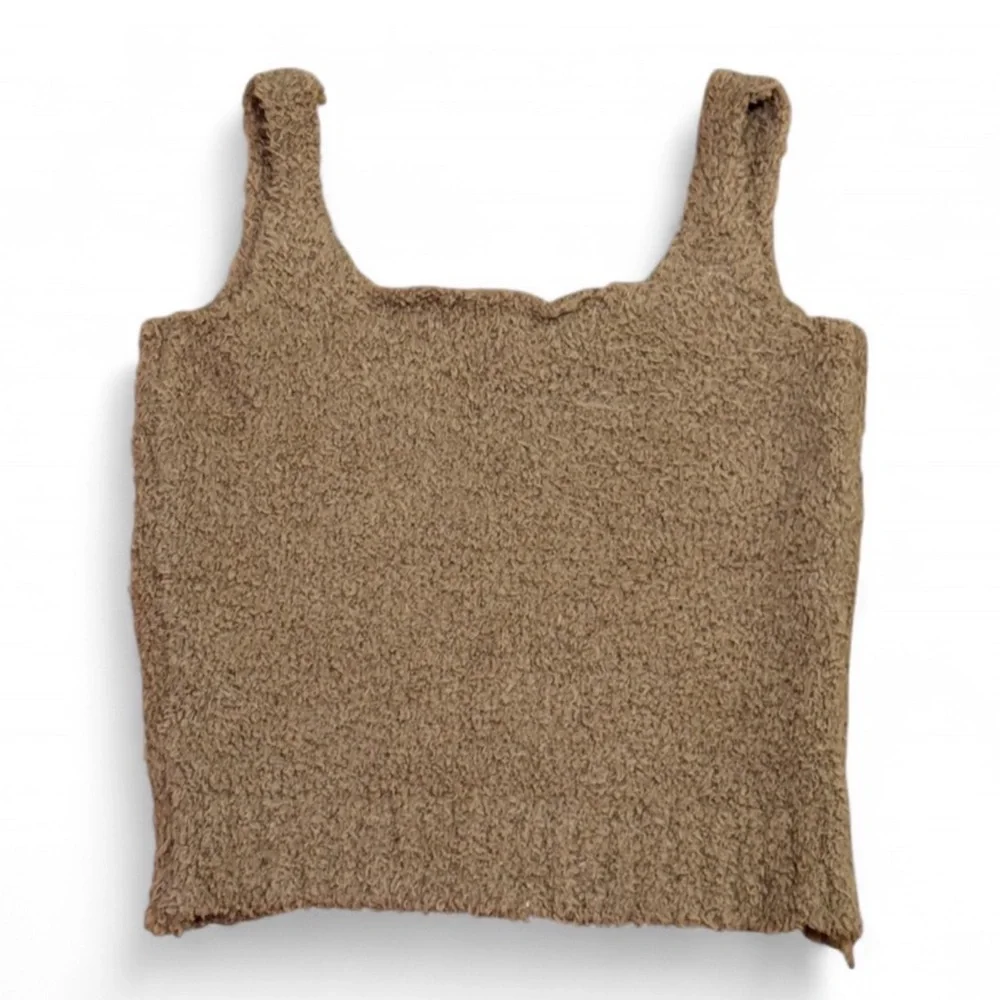 Skims SET Caramel tank and wide leg pant set S/M - Picture 5 of 9